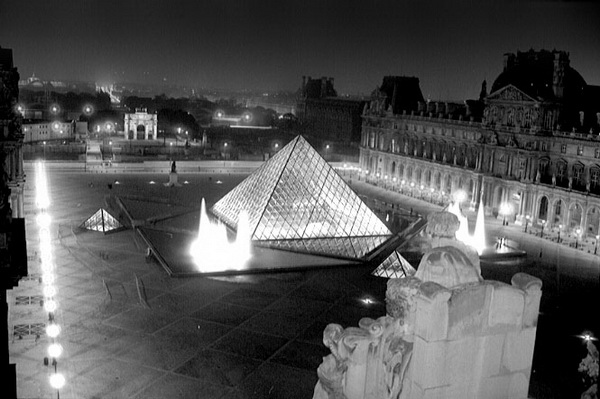 Louvre de nuit, vue des toits 156_10