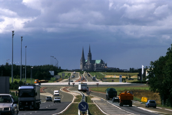 Chartres, autoroute urbaine