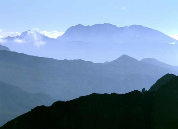 Massif des Ecrins, col des Grangettes