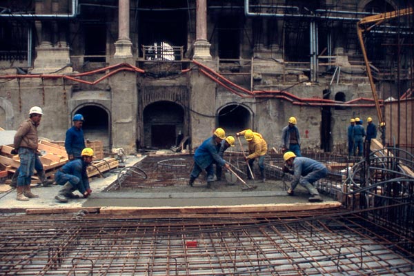 Chantier du Grand Louvre