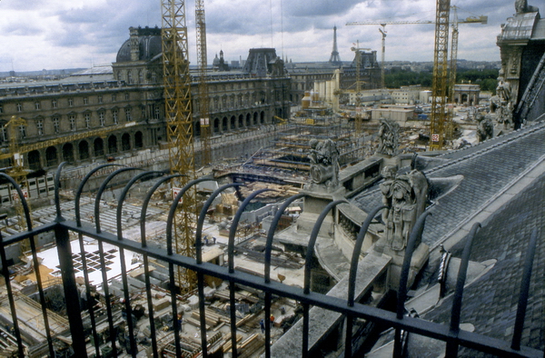 Chantier du Grand Louvre