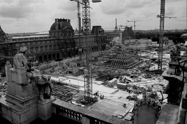 Chantier du Grand Louvre