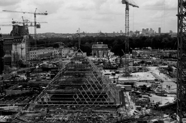 Chantier du Grand Louvre