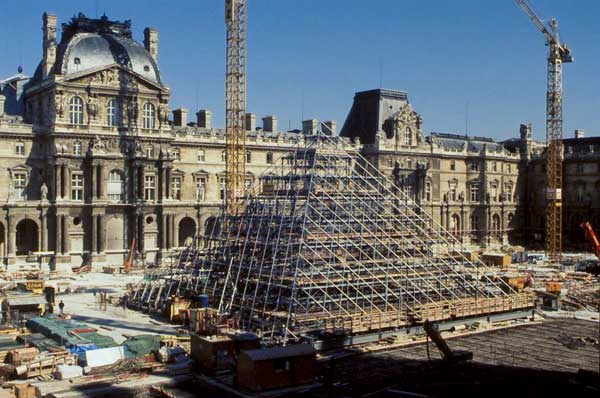 Chantier du Grand Louvre