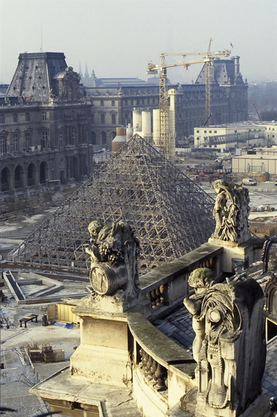 Chantier du Grand Louvre