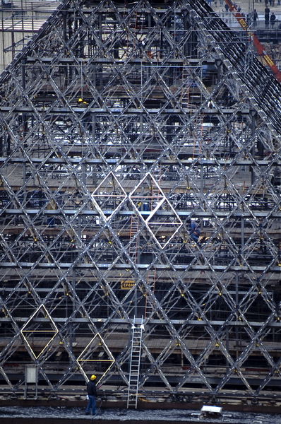 Chantier du Grand Louvre