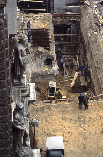 Chantier du Grand Louvre