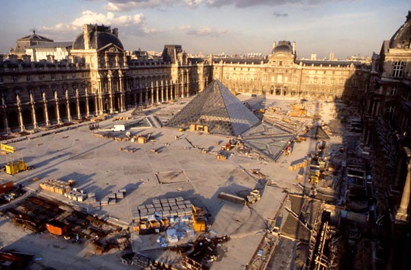 Chantier du Grand Louvre