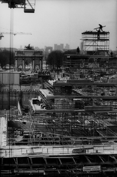 Chantier du Grand Louvre