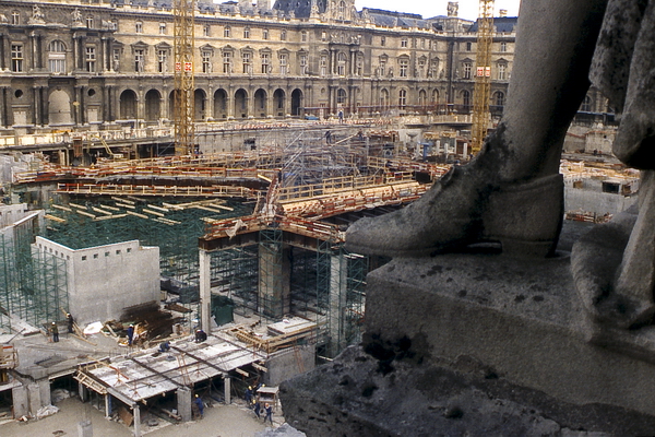 Chantier du Grand Louvre
