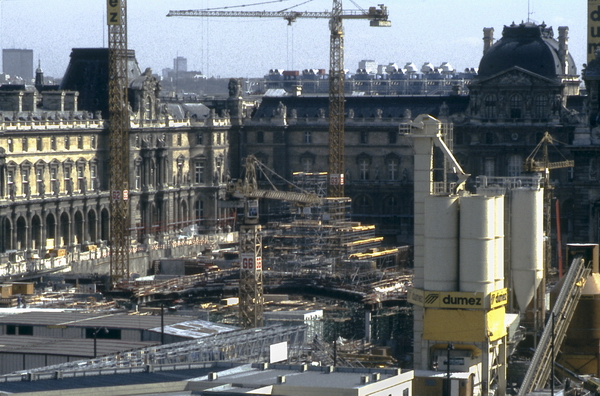 Chantier du Grand Louvre