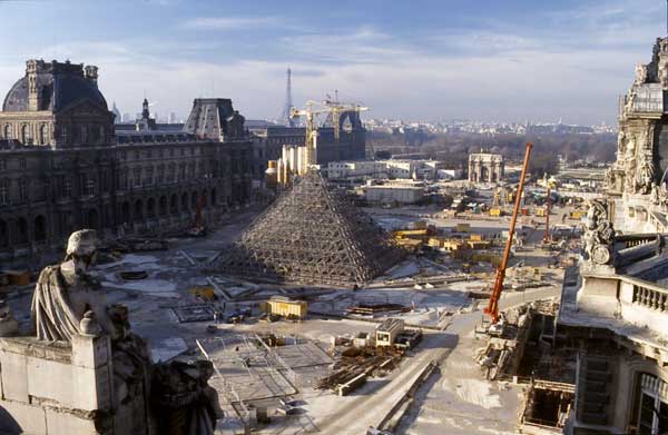 Chantier du Grand Louvre