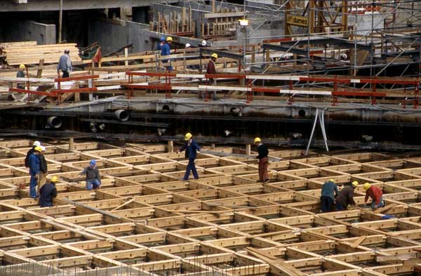 Chantier du Grand Louvre