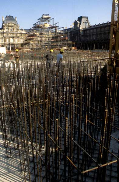 Chantier du Grand Louvre