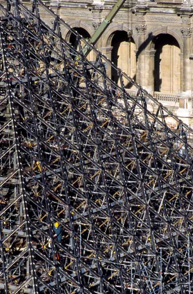 Chantier du Grand Louvre