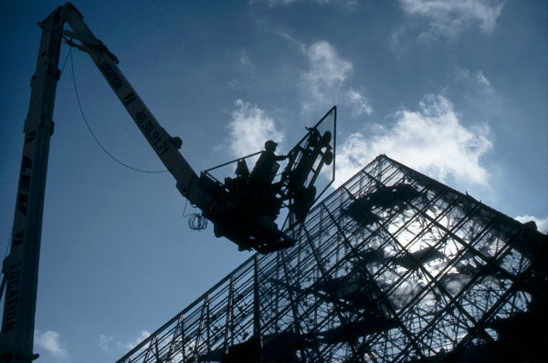 Chantier du Grand Louvre