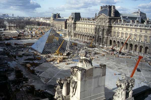 Chantier du Grand Louvre