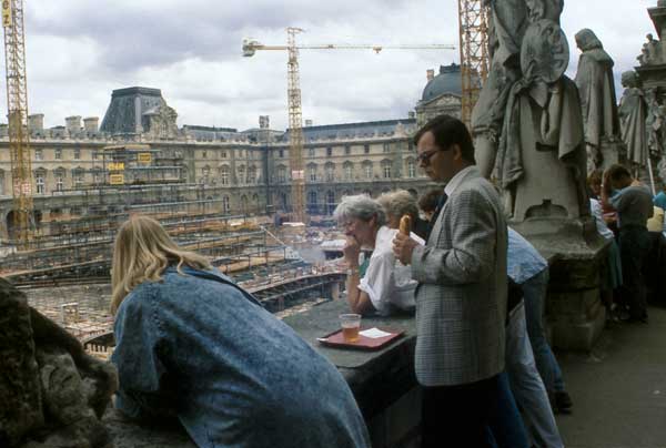 Chantier du Grand Louvre